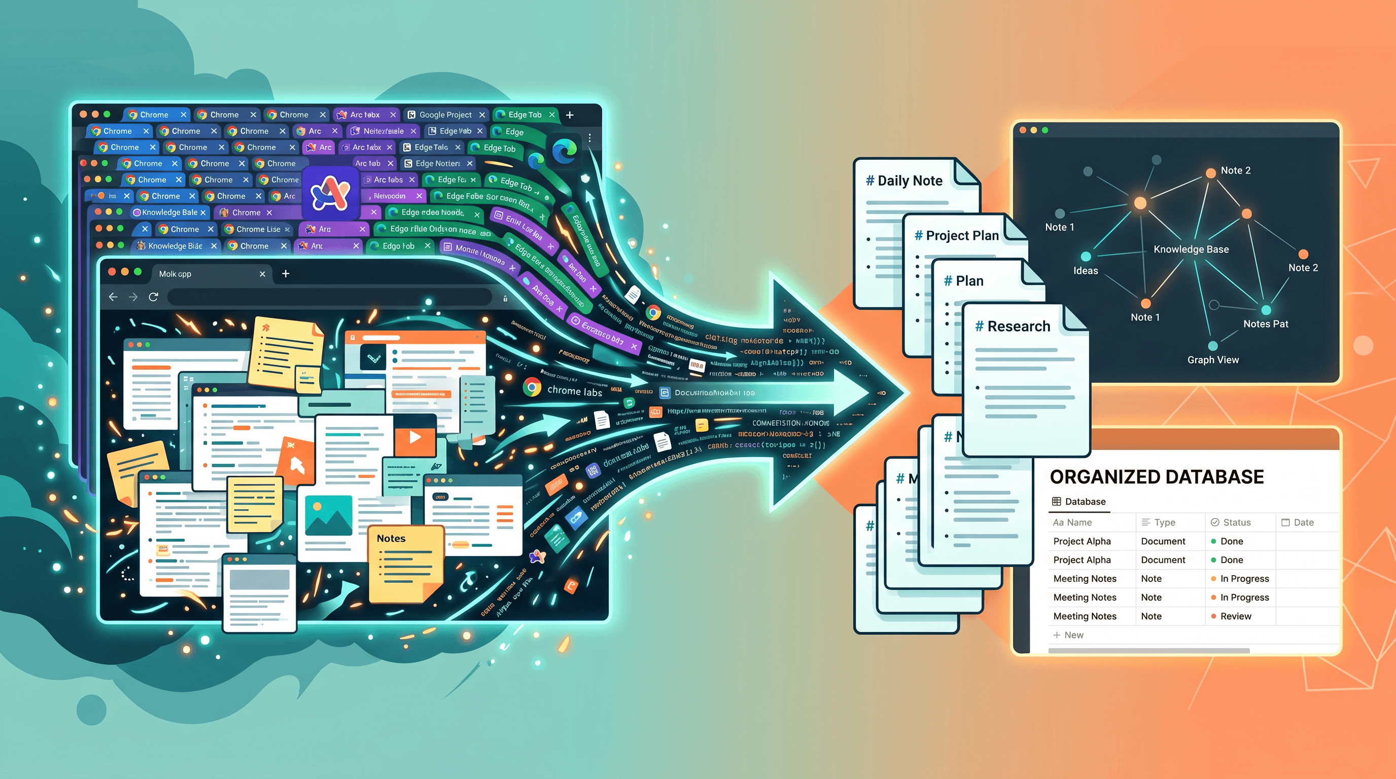 How to Save Browser Tabs as a Markdown Reading List