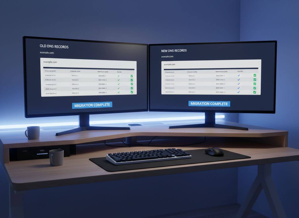DNS-Migrationsprüfung